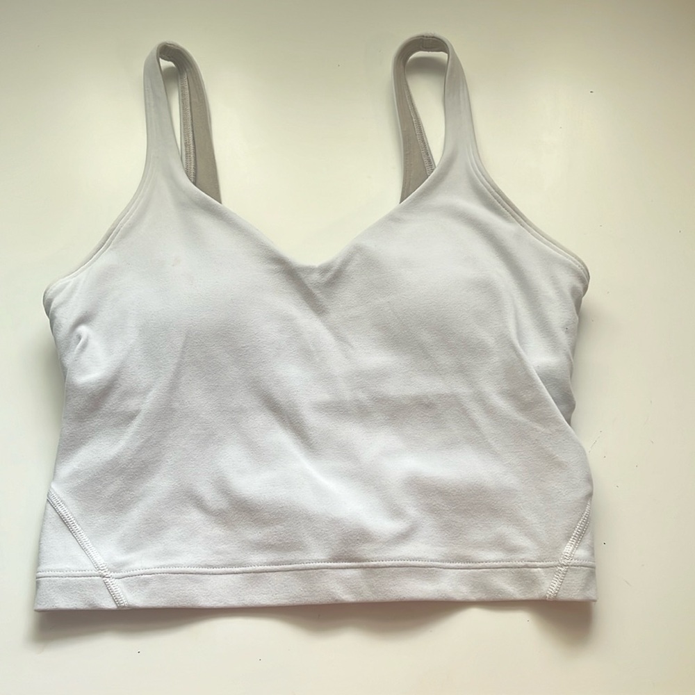 Lululemon white align tank size 2